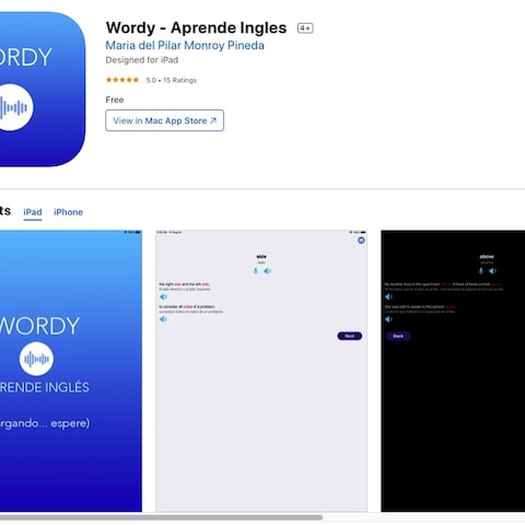 Wordy - Aprende Ingles