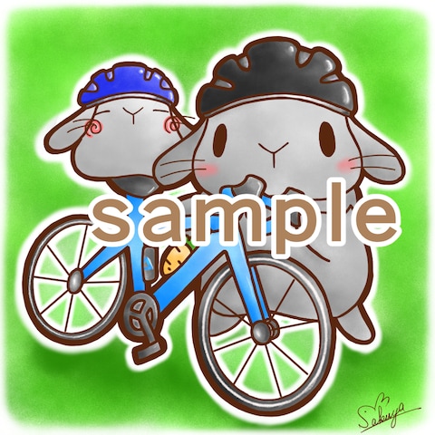 アイコン依頼を受けた時の作品