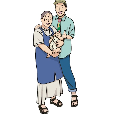 ご家族のイラスト