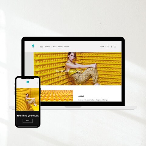 shopifyでのECサイト