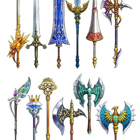 武器・防具・アイテムイラスト
