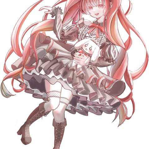 ゴスロリの少女