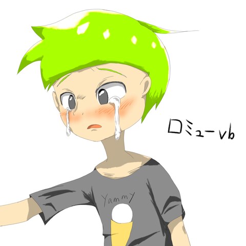 泣き顔キャラの作成