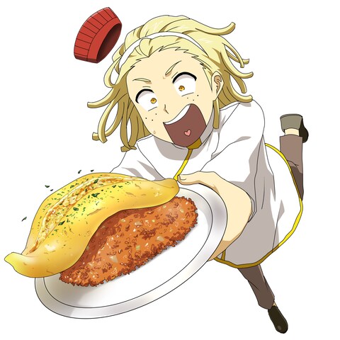 オリジナルキャラクターのパネルイラスト