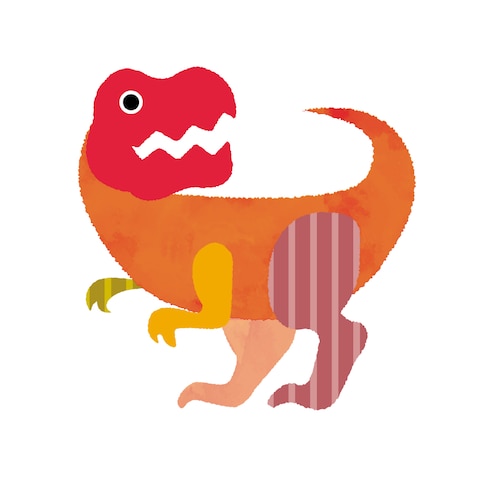恐竜イラスト：ティラノサウルス