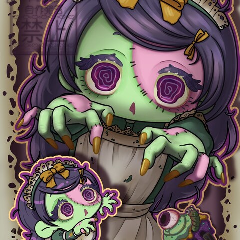 ハロウィン2025 ゾンビメイド
