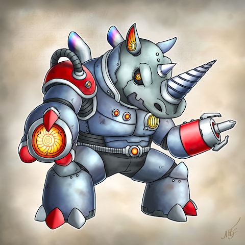 オリジナルのモンスターデザイン作成