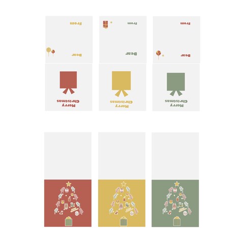 クリスマスカードデザイン