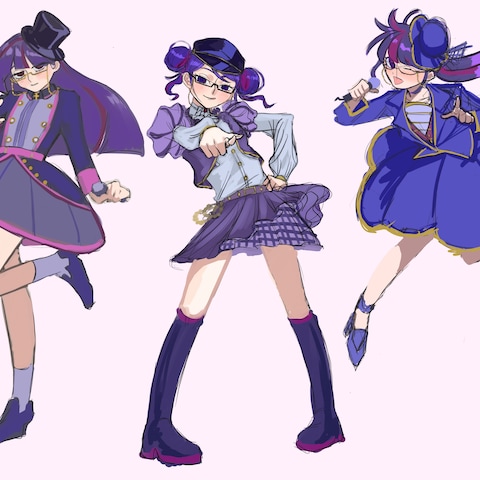 立ち絵　ラフ
