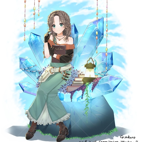 Skebにて制作したイラスト