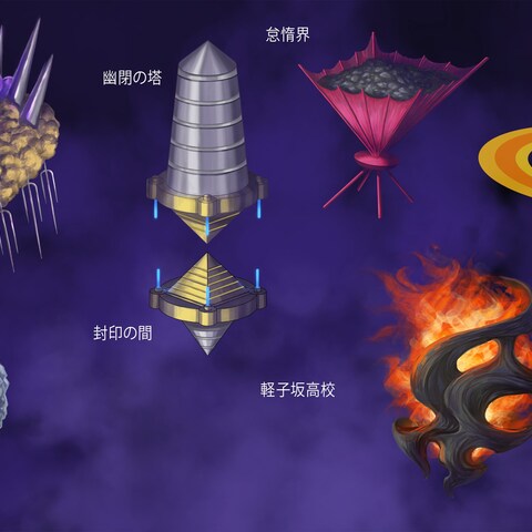 二次創作サウンドノベルの背景作成