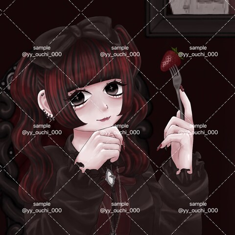 似顔絵イラスト作成