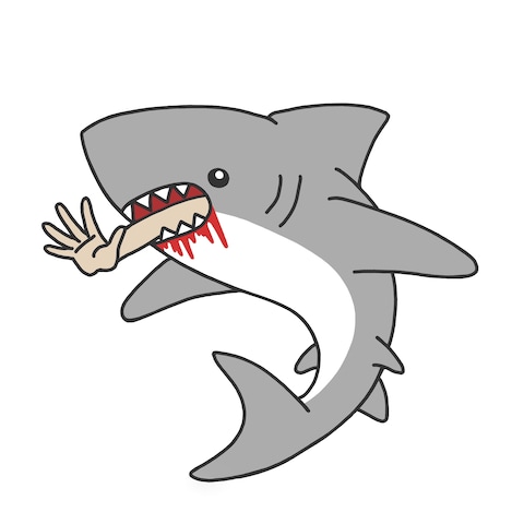 サメのキャラクター