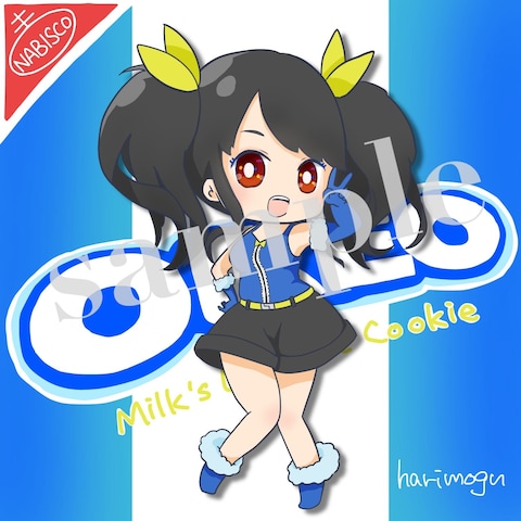 お菓子の擬人化イラスト