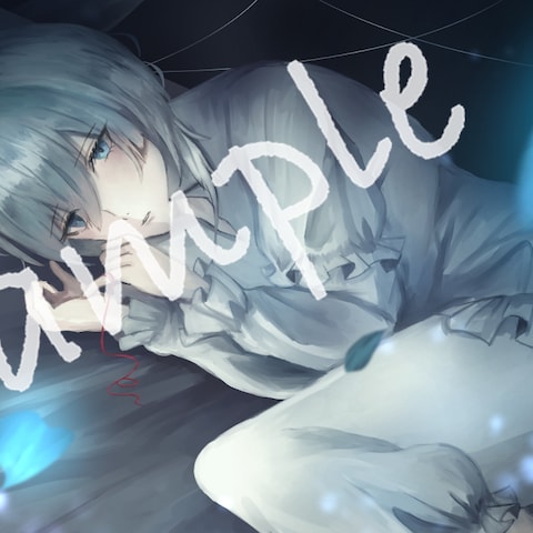 歌い手様MVイラストサンプル