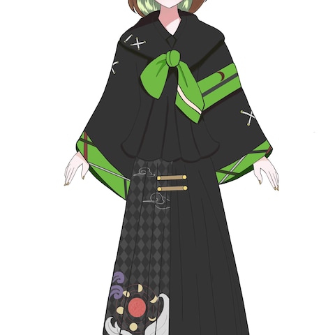IRIAM配信用　キャラクター　奏空音　ゆうね