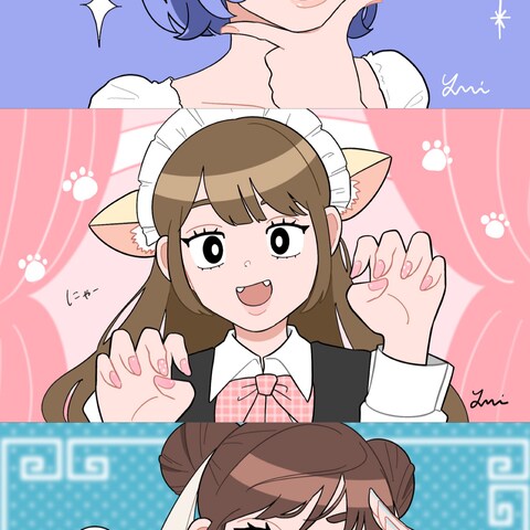 ポップで可愛い女の子