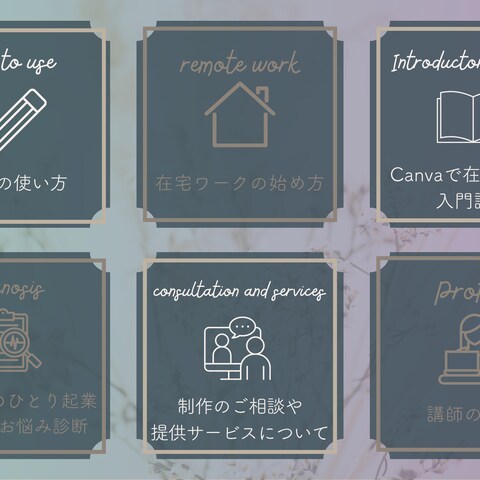 LINEリッチメニューデザイン