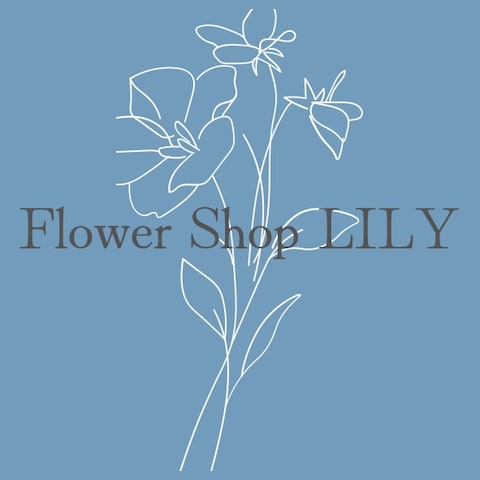 某お花屋さん　ショップカード