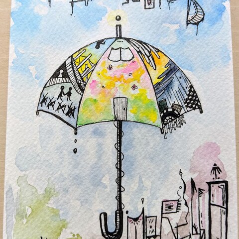 THE WORLD END UMBRELLA