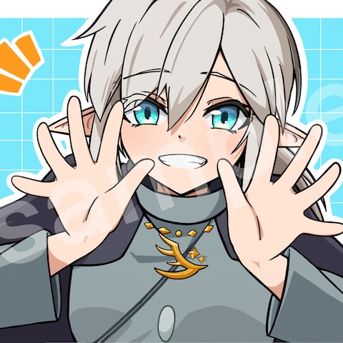 バストアップイラスト
