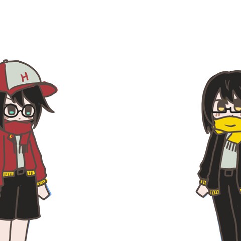 ノベルゲーム風立ち絵の依頼