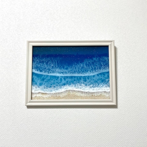 海アート レジンアート アートパネル インテリアパネル