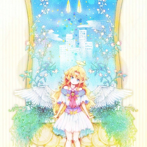 天使と鏡