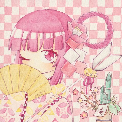 2021年のお正月イラスト