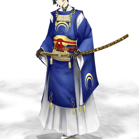 三日月菊　推しキャラ衣装チェエンジ