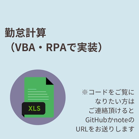 勤怠計算（VBA・RPAで実装）