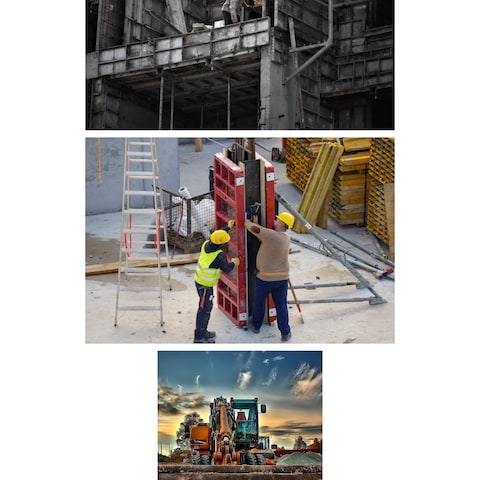  工事写真を1×3グリッドPDFに自動変換します