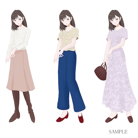 ファッションイラスト