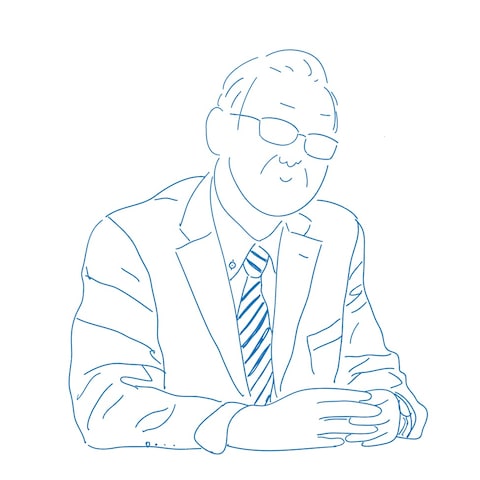 社長線画