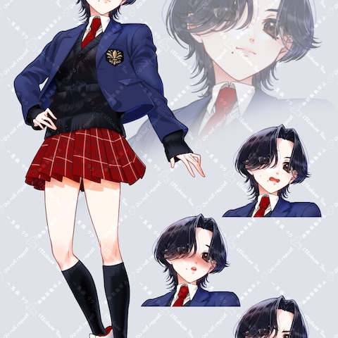 コテシ用立ち絵