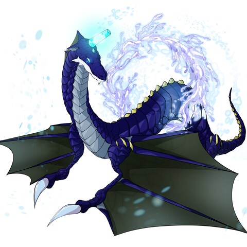 【キャラクターデザイン】水龍