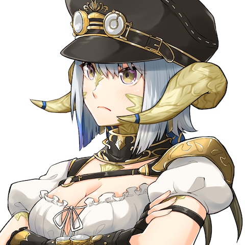オンラインRPG　OCキャラクターのSNS用アイコン