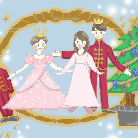 絵本テイストのイラスト
