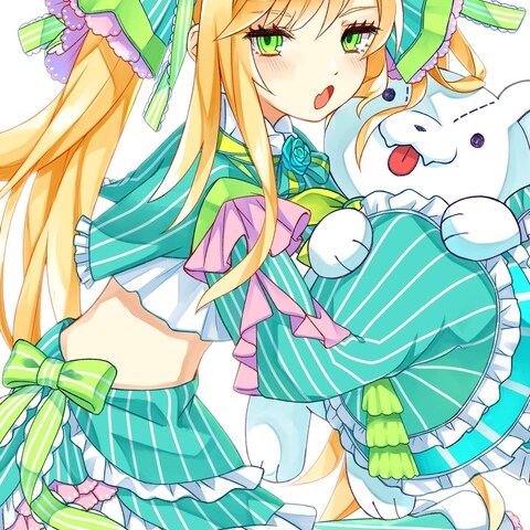 フリフリツンデレ女の子