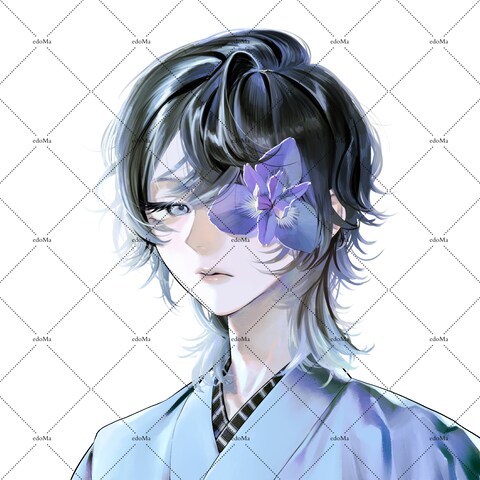 配信活動用アイコン制作