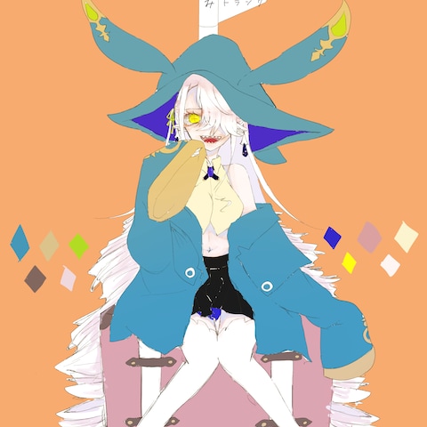 お題をもらってキャラクターデザインをするタグにて
