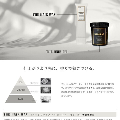 美容室オリジナル商品のお客様向けポップメニュー