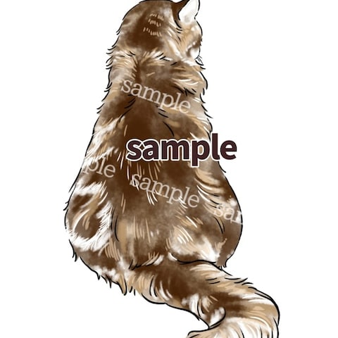 猫さんのイラスト