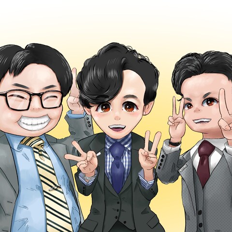 保険仲介業者創業メンバーのイラスト作成依頼