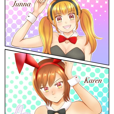 2人のバニー