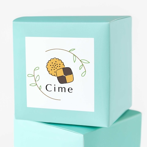 店舗を持たないお菓子屋さん Cime様のロゴデザイン制作