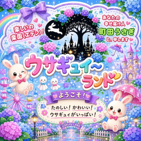 ウサギュィ〜ランドにお越し頂きありがとう御座います✨
