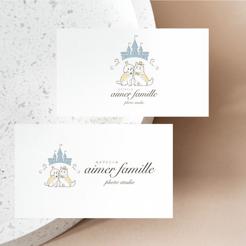 ペット専門フォトスタジオ「aimer famille」様
