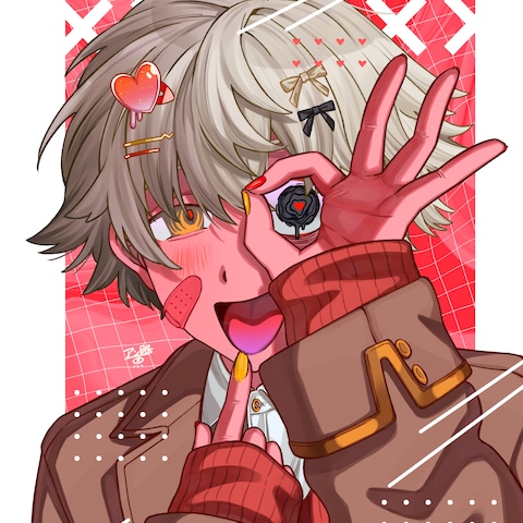 オリジナルキャラクターの一枚絵