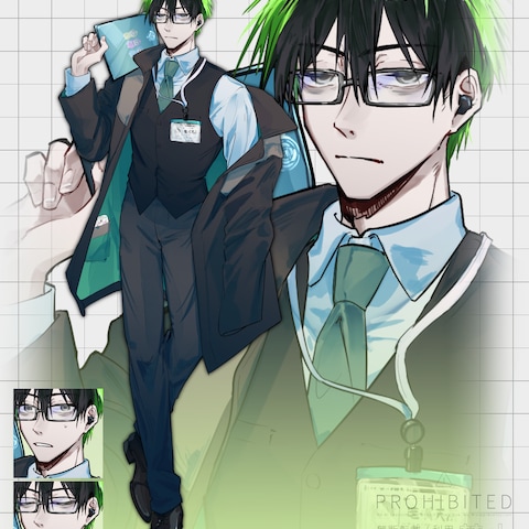 TRPG立ち絵（男性）